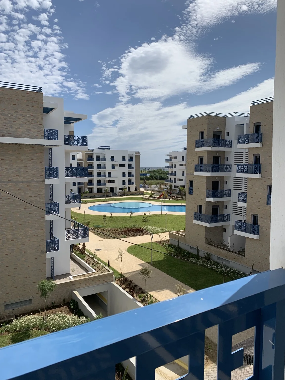 Balcon de l'appartement
